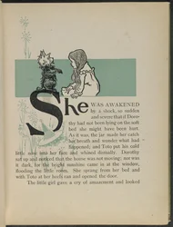 Illustration aus "Der wunderbare Zauberer von Oz" von Lyman Frank Baum