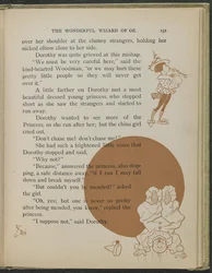 Illustration aus "Der wunderbare Zauberer von Oz" von Lyman Frank Baum