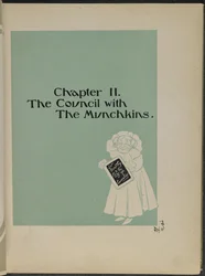 Illustration aus "Der wunderbare Zauberer von Oz" von Lyman Frank Baum