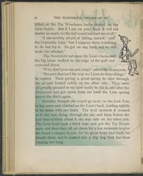 Illustration aus "Der wunderbare Zauberer von Oz" von Lyman Frank Baum