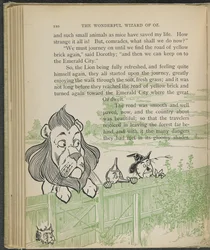 Illustration aus "Der wunderbare Zauberer von Oz" von Lyman Frank Baum
