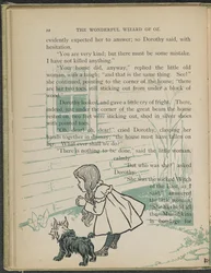 Illustration aus "Der wunderbare Zauberer von Oz" von Lyman Frank Baum