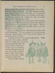 Illustration aus "Der wunderbare Zauberer von Oz" von Lyman Frank Baum