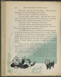 Illustration aus "Der wunderbare Zauberer von Oz" von Lyman Frank Baum