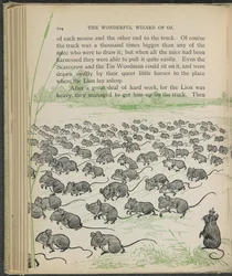 Illustration aus "Der wunderbare Zauberer von Oz" von Lyman Frank Baum