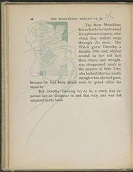 Illustration aus "Der wunderbare Zauberer von Oz" von Lyman Frank Baum
