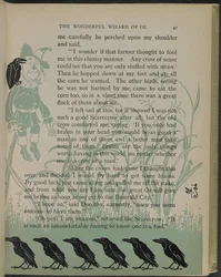 Illustration aus "Der wunderbare Zauberer von Oz" von Lyman Frank Baum