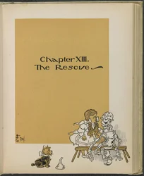 Illustration aus "Der wunderbare Zauberer von Oz" von Lyman Frank Baum