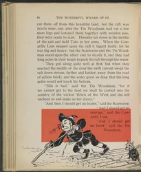 Illustration aus "Der wunderbare Zauberer von Oz" von Lyman Frank Baum