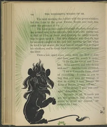 Illustration aus "Der wunderbare Zauberer von Oz" von Lyman Frank Baum