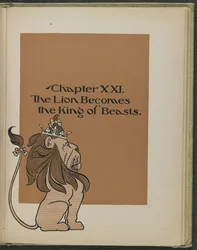 Illustration aus "Der wunderbare Zauberer von Oz" von Lyman Frank Baum