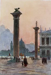 Venedig. Der Löwe von St. Markus