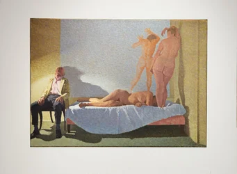 Figuren in einem Studio