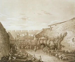 Waschfrauen am Brunnen von Arethusa, veröffentlicht 1807