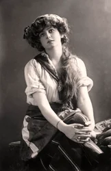 Gabrielle Ray 1883-1973, englische Schauspielerin, frühes 20. Jahrhundert