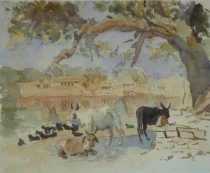 435A Jaisalmer - Gadi Sagar (Skizze)