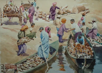 907 Beladen, Thaung Tho Markt