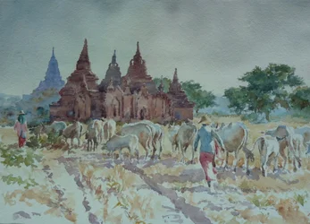 928 Bagan, heimwärts treiben