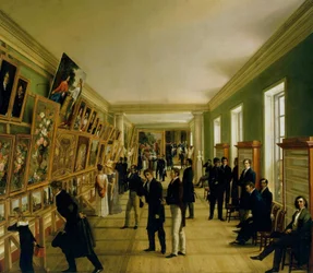 Kunstausstellung in Warschau im Jahr 1828