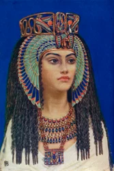 Tiy, altägyptische Königin der 18. Dynastie, 14. Jahrhundert v. Chr., 1926