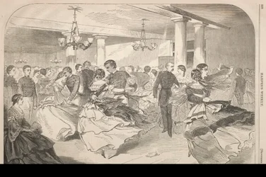 Ein Kadettenball in West Point, 1859