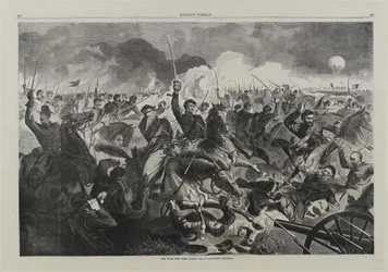 Ein Krieg für die Union 1862 - Ein Kavallerieangriff