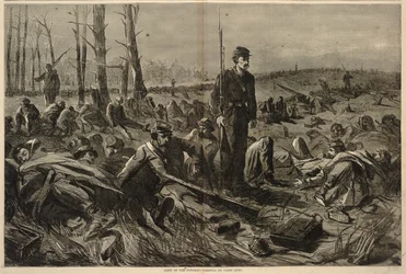 Armee des Potomac - Schlafen auf ihren Waffen, aus Harper
