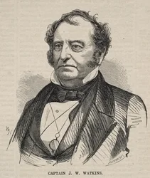 Kapitän J. W. Watkins, 1857