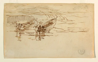 Zwei Dories werden gestartet, England