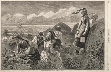 Beeren sammeln, 1874