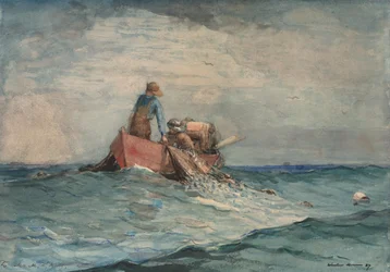 Netze einholen, 1887