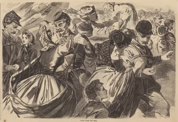 Heimkehr vom Krieg, veröffentlicht 1863