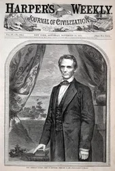 Der ehrenwerte Abraham Lincoln, geboren in Kentucky, Februar 12, 1809, aus Harper