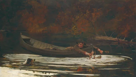 Hund und Jäger, 1892
