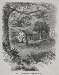 Meadowbrook Pfarrhaus, 1860