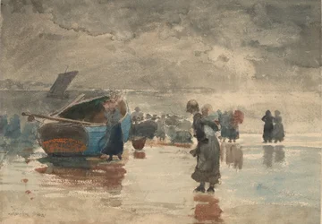Am Strand, 1881