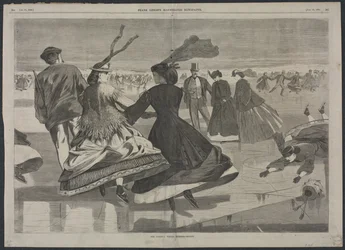 Unsere nationale Winterübung - Schlittschuhlaufen