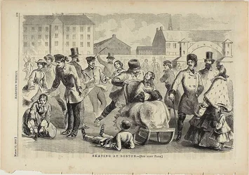 Schlittschuhlaufen in Boston