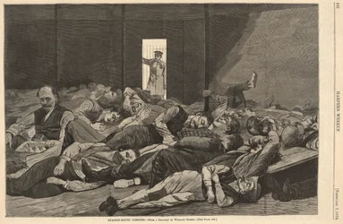 Obdachlose im Polizeirevier, aus Harper