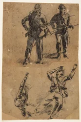 Studien von Soldaten
