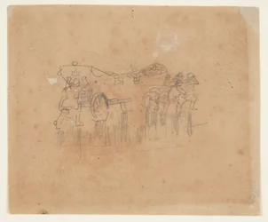 Studie für "Das Wrack"