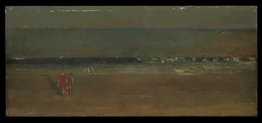 Der Strand, Später Nachmittag