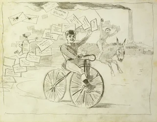 Der Fahrradkurier
