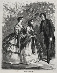 Die Knospen, 1860