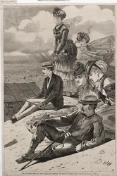 Der kühlste Ort in Neuengland - Gipfel des Mount Washington, 1870