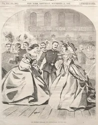 Der russische Ball - Im Speisesaal