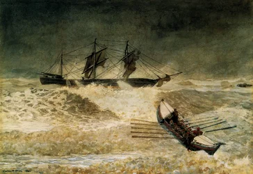 Das Wrack der Iron Cloud, 1881