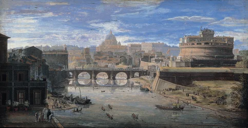 Ansicht von Tor di Nona, um 1700