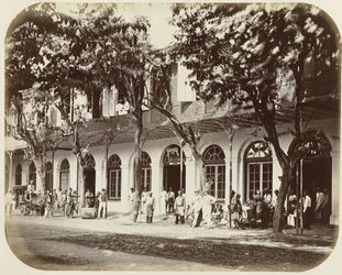 Handelshäuser am Kali Besar