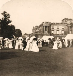Gartenparty, Buckingham Palace, London, England, 1900